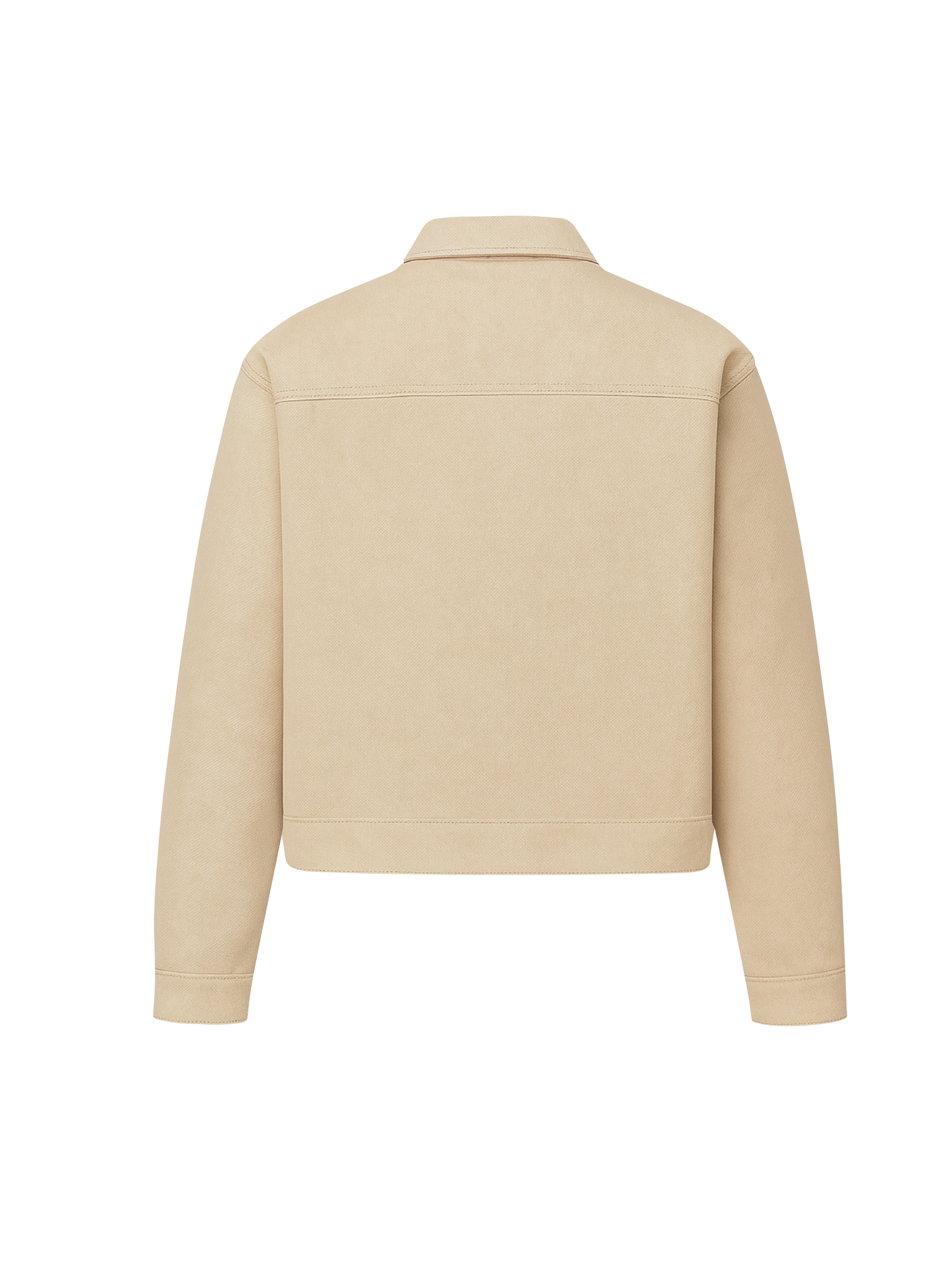 Veste droite à poches