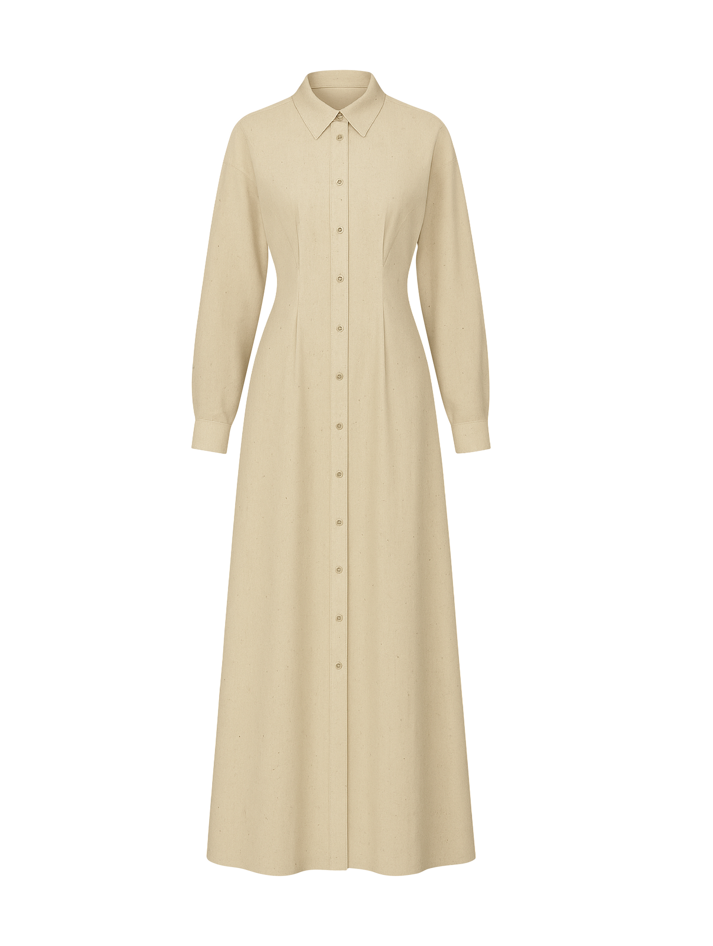 Robe chemise longue