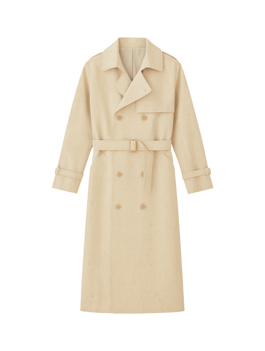 Trench-coat coupe London