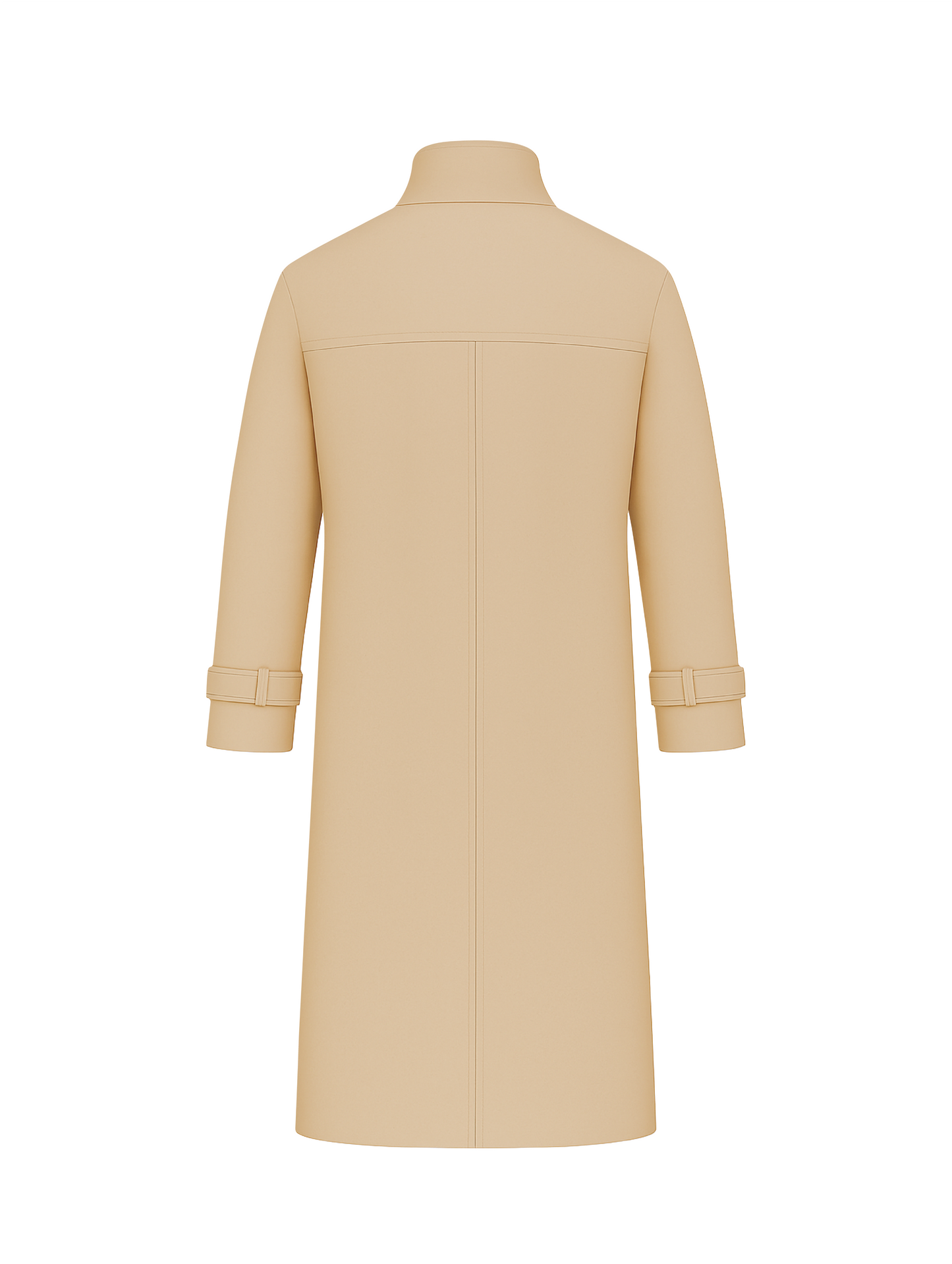 Trench-coat col haut